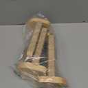 COOLEX 3pcs Cat Wall Steps, Climbing Mounted Furniture, Shelves With Hemp Rope Covered, Solid Wood Ladder for Playing and Climbing (StandardWood)