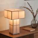 Cordless Table Lamp, Rechargeable, Dimmable, Silky White Touch Lamp