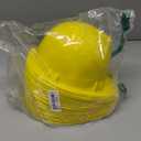 Haysandy 100 Pcs Yellow Construction Hats Bulk Plastic Construction Party Hats Soft Worker Caps for Boys and Girls Toddler