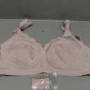 Cuteio Wireless Jelly Bras for Women No Underwire, Seamless Comfortable Jacquard Bralettes, Padded Convertible Bra Sets XL