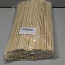 Cididu 300 Pcs Wooden Dowel Rods, 1/4 x 14 Inch Round Wooden Sticks Craft Sticks, Unfinished Natural Bamboo Sticks for Christmas Gift, Thanksgiving, Crafts Arts and DIYers