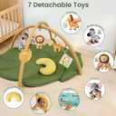 Baby Play Mat, Large Baby Play Gym, 1.5 in Thick Tummy Time Mat