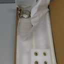 WINCASE Crystal Towel Holder Double, Adjustable Gold Towel Bar 18 to 30 Inch, Towel Rack Rail for Bathroom Wall Mounted