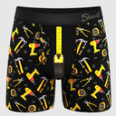 Shinesty Hammock Support Mens Underwear with Pouch | Boxer Briefs for Men Flyless
 S