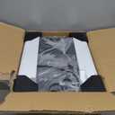 EUHOMY Smart Nugget Ice Maker Countertop, Pebble Ice Maker Machine with APP Control, 40lbs/24H, Ready in 7 Mins, Self-Cleaning, Portable Sonic Ice Makers with Hanging Ice Scoop for Home/Kitchen/Office (Black)