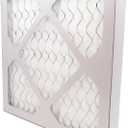 24" X 16" Return Air Filter Grille - Filter Included - Easy Plastic Tabs for Removable Face/Door - HVAC Vent Duct Cover - White [Outer Dimensions: 25.75w X 17.75h]