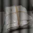 10'x20' Upgraded Carport Replacement Top Canopy Cover for Car Garage Shelter Tent Party Tent with Ball Bungees White (Only Top Cover, Frame is not Included)