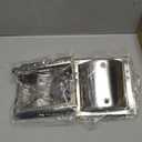 2 PCS Recessed Soap Holder with Bar, Stainless Steel Durable Soap Dish Wall Mount for Bathroom Space Saving Design Holder for Shower Bathroom Bathtub Kitchen Sink