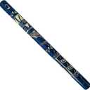 Mia Jewel Shop - Handmade Colored Bamboo Wooden Flute | Tribal Nature Pattern | Native Recorder for Beginners, Meditation & Music Lovers (Blue)