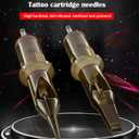 Tattoo Cartridge Needles20pcs,1RL Tattoo Cartridges Professional Disposable Tattoo Needle Cartridge Sterilized Tattoo Needles Safe Cartridge Needles(1201RL)