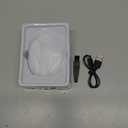 Electric Nail Clipper & Nail File: Automatic Trimmer with LED Light, Built-in Storage, USB Rechargeable, Gently Trims Thick Nails - Safe for Baby, Kids, Adults, Seniors - Baby Electric Nail File