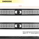 Truck Bed Divider Compatible with 2020-2026 Jeep Gladiator JT