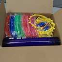 HONLYNE Glow in the Dark Supplies for Kids Adults, Light Up Party Favors, 56 LED Light Up Toys, 100 Glow Sticks Bulk Party Pack DIY Glasses Headbands Necklaces for Neon Party Supplies & Decorations