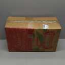 2.5FT Outdoor Pathway Christmas Tree Lighted Pre-Lit Snow Flocked Artificial Christmas Pine Trees Porch Small Xmas Tree Battery Lights with Red Berries, 8 Mode for Entrance,Grave (2PACK) (White)