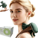 Neck Massager with Heat,shiatsu Neck and Shoulder Massager,masajeador de espalda y Cuello Neck and Back Massager for Pain Relief deep Tissue Massage2026 (Upgraded Version) Green.