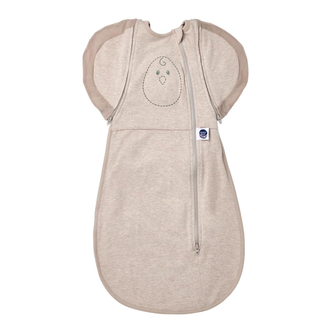 2 PCS Kea Babies and Nested Bean Air 6-in-1 Adaptable Baby Sleep Sack - Unweighted - Comfort & Safety for Natural Sleep, Preferred Arm Position Reduces Startle Reflex, Better for Baby, NB (7-13lbs) 
