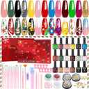 Makeup Advent Calendar 2025, 24 Days Christmas Gift Nail Art Kit for Adults Women, 2025 Christmas Countdown Beauty Advent Calendar for Teen Girls, Mom, Wife,Girlfriend, Xmas Gift Box Makeup for Her