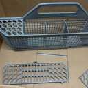 Universal Dishwasher Cutlery Basket Replacement WD28X10128 Dishwasher Utensil Silverware Basket, Compatible with Part No. AH959351, EA959351, PS959351, WD28X10127, WD28X10132