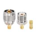 Superbat SMA Male to SO239 RF Coaxial Coax Cable 3ft + 3pcs SMA to SO239/PL259 Adapter Kit for CB Radio/Handheld Radio Antenna/Walkie Talkie Vector Network Analyzer etc