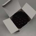 Small and Big Hole Hair Sponge for Twist Dreads Locking Afro Curl Brush Barber 2 PCS (Red and Yellow)