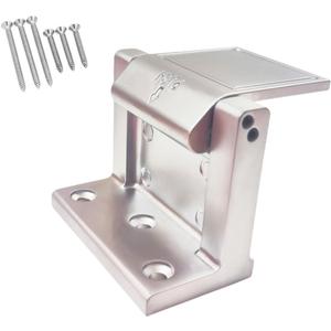 Door Lock Reinforcer Privacy Door Latch for Hotel Security Door Lock Privacy Door Latch for in-Swinging Doors Extra High Home Door Security Lock (1 Pack)