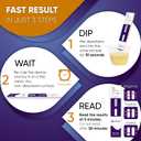 Prime Screen [25 Pack] EtG Alcohol Urine Test - at Home Rapid Testing Dip Card Kit - 80 Hour Low Cut-Off 300 ng/mL - WETG-114
