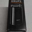 KRUPS Precision Electric Coffee Grinders, 3 oz Capacity, 200W Motor, Stainless Steel Blades for Uniform Grinding of Beans, Herb and Nuts, Coffee and Spice Grinder Electric (Black)