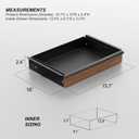 Under Desk Drawer, Solid Walnut Wood Panel Sturdy Ball Bearing Slides, Easy Under-Desk Mount, Integrated Handle, Desktop Organizer for Office & Home Workstation