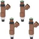 4PCS Fuel Injectors Compatible with Subaru Outback, Legacy, 2010 2011 2012, 2.5L, Replace # FJ1198, 16611AA77A