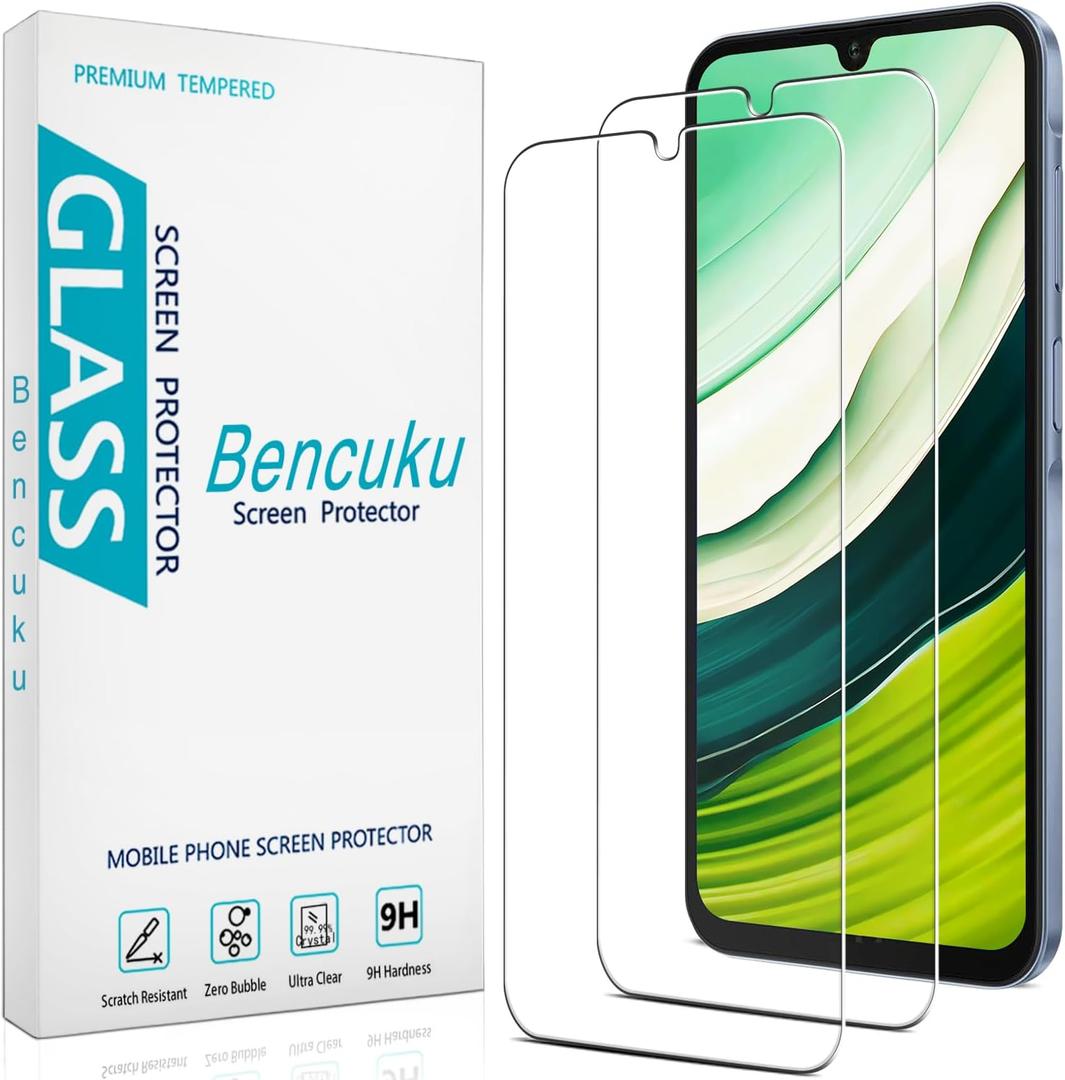 (2 Pack) Designed for Samsung Galaxy A16 5G Tempered Glass Screen Protector, Anti Scratch, Bubble Free