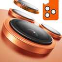 TORRAS 3-Year Ultimate Durability for iPhone 17 Pro Max/17 Pro Camera Lens Protector-1:1 Invisible Fit & Ultra Clarity, Military-Grade 9H+ Aerospace Glass Anti-Scratch Easy Installation, Cosmic Orange