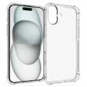 Phone case for iPhone 16 Plus Transparent