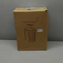 jinligogo 3 Pack 5 Gallon Bathroom Trash Can with Lid, Automatic Motion Sensor White Trash Can, Touchless Slim Waterproof Garbage Bin for Kitchen, Bedroom, Office, and Bathroom