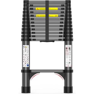 Xtend & Climb 770P+ Telescopic Ladder (12.5 FT - 250 LBS) | Home Series