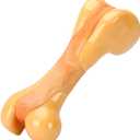Tikaton Indestructible Dog Chew Toys for Aggressive Chewers, Chicken Flavor Durable Dog Teething Chew Toys Bones for Large/Medium/Small Puppies