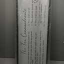 YWMZYKJGS The 10 Commandments Bible Verse Wall Art Decor 40"×15" Christian Ten commandments God Jesus Prayer Religious Saying Sign Rustic Inspirational Catholic Scripture Wood Framed Hanging (Black)