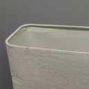 Bedside Touch Control Table Lamp with Dual USB Charging Ports 1 AC Outlet, 3 Way Dimmable Modern Nightstand Lamp with Cream Fabric Shade, Desk Lamp for Bedroom Living Room Office with 5000K LED Bulb