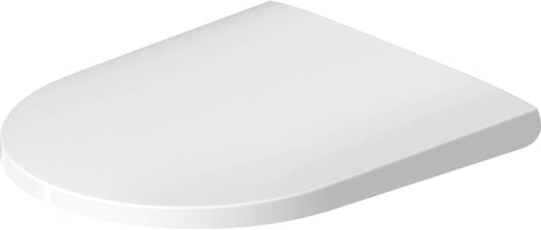 Duravit 0021690000 D-Neo Round Closed-Front Toilet Seat with Soft Close - White