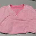 XL KevaMolly Womens Oversized Tshirts Tops Short Sleeve Mineral Wash Exposed Seam Drop Shoulder Tee Casual Solid Tshirt