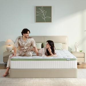 SNFPNE Full Size Mattress 12 Inch, Medium Firm Memory Foam Hybrid Mattress with Individual Pocket Spring - Pressure Relief, Motion Isolation, Cool Sleep, 75" x 54"