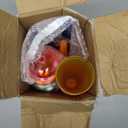 WDF 36 Pack Colorful Plastic Champagne Flutes - 7OZ Colorful Champagne Flutes Plastic Party Supplies, Pink, Yellow, Green, Blue, Purple, Orange Champagne Glasses 6 Pieces Each for Party/Wedding/Easter