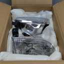 Headlights assembly Compatible with Toyota 2000 2001 2002 2003 2004 Tundra Regular/Access Cab Headlamps, OE-Style Replacement for 81150-0C010 81110-0C010, Chrome Housing