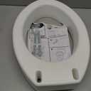 Carex Toilet Seat Riser, Elongated Raised Toilet Seat Adds 3.5 inches to Toilet Height, for Assistance Bending or Sitting, 300 Pound Weight Capacity Toilet Riser