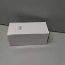 White Ceramic Vase 8" H - Small Flower Vase for Pampas Grass, Office Desk Decor, Minimalist Home Decor for Bedroom, Kitchen Shelf, Restaurant Table Centerpiece