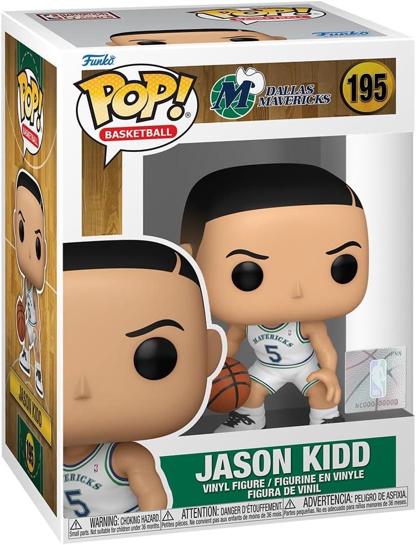 Funko POP NBA: Mavs - RS Jason Kidd - Collectable Vinyl Figure - Gift Idea - Official Merchandise - for Kids & Adults - Sports Fans - Model Figure for Collectors and Display