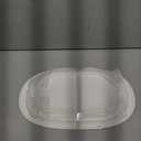 Oval Serving Platter, 14"/12"/10" Ceramic Serving Platters, Embossed White Serving Plates, Stackable Porcelain Tray for Appetizer, Dessert, Pasta, Sushi, Oven Dishwasher Safe, Set of 3, Family Dining