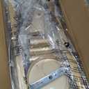 ASGYISA 6-Light Gold Candle Chandeliers Modern Farmhouse Ceiling Light Fixture Industrial Lighting for Dining Room Living Room Bedroom Kitchen Island Foyer, 35.43 inches