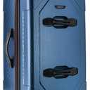 Traveler's Choice Maxporter II Hardside Polycarbonate Spinner Wheels, Navy, 30" Trunk Luggage