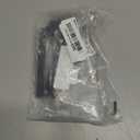 PARSLUCK 1pair 100mm 3.94" Splitter Support Rods Adjustable Front Rear Bumper Lip Splitter Strut Rod Tie Support Bars Fit Most Vehicle Black Stable