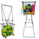 Tennis Ball HoppersPickleball Hopper,79 Tennis Or 50 Pickleball Capicity,Also Use As Ball Picker,Easy to Pick Up 30 Tennis Or Pickle in 1 Minute, Easily Placed in The Trunk of A Car